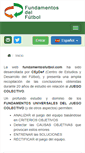Mobile Screenshot of fundamentosfutbol.com